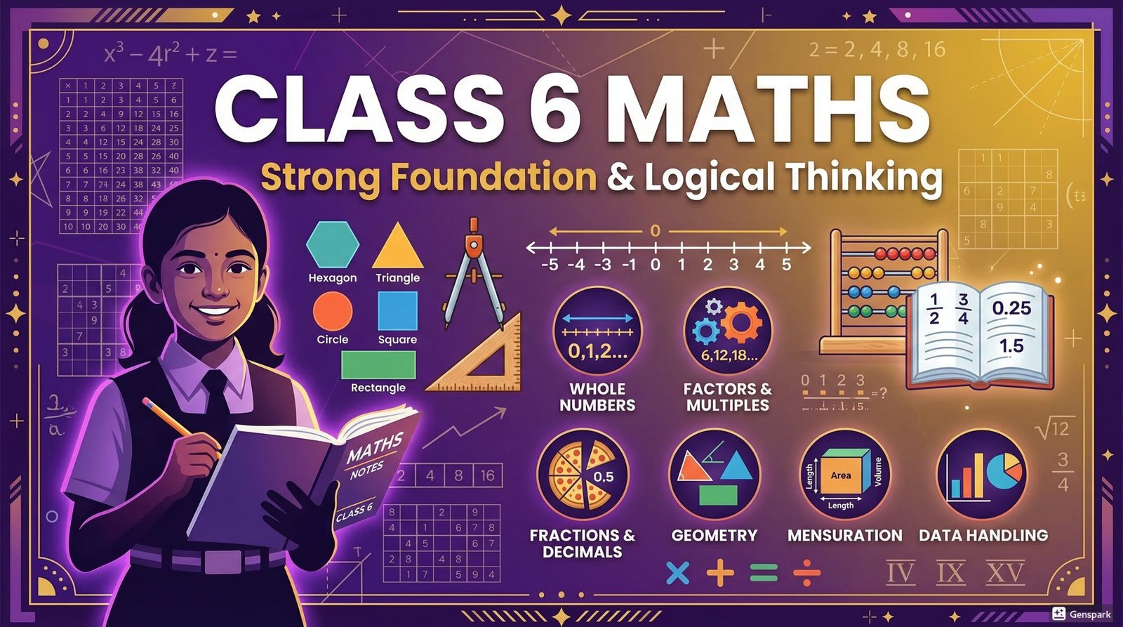 Logical Math Classes Class 6 Maths – Strong Foundation & Logical Thinking - Eduupp